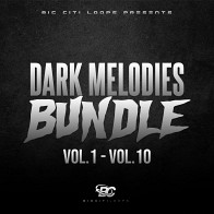 Dark Melodies Bundle: Vol.1 - Vol.10 Trap Loops